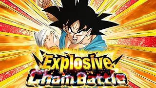 EXPLOSIVE CHAIN BATTLE: Chain Battle Vs. WT Goku is terrible!!! (DBZ:Dokkan Battle)