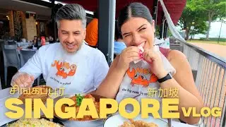 Singapore Vlog | Little India, Chinatown, Local Food Tour, Gardens by the Bay, Don Don Donki, Crab