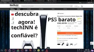 Loja online Techinn by tradeinn &eacute; CONFI&Aacute;VEL? PS5 por R$ 2.283,49!