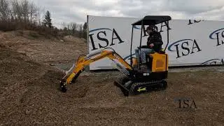 5044 - 2024 MIVA VA15 Mini Excavator Will Be Sold At Auction!