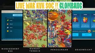 LIVE WAR PASS 4 OPEN !! KVK GLOMBANG ROLE ARCHER QIN FEAT SHAJAR !!