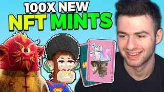 4 UPCOMING NFT MINTS WITH 100X POTENTIAL! (Best NFT Projects to 100x)