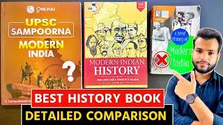 Spectrum का समय गया 😲| Spectrum vs Study IQ vs PW Sampoorna Book🔥| History Books for UPSC
