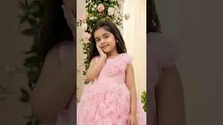This High-Low Dress Made Her Twirl Like a Princess #shorts