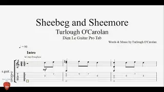 Turlough O'Carolan - Sheebeg and Sheemore - Guitar Tabs