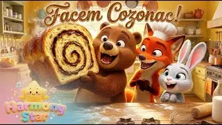 Facem Cozonac! Cântec de Crăciun pentru Copii 🎄 | Gătim împreună