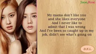 BLACKPINK (블랙핑크) JISOO & ROSÉ (지수) & (로제) Love Yourself cover easy lyrics