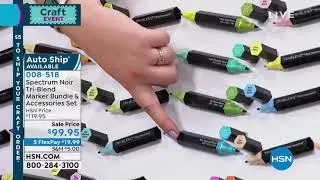 Spectrum Noir TriBlend Marker Bundle and Accessories Set