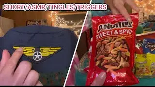 Short/ASMR/Amazing tingles and triggers tracing scratching tapping/Rude Airline
