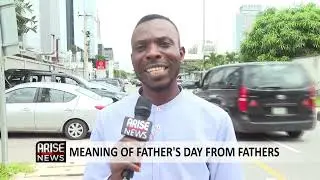 MEANING OF FATHER'S DAY FROM FATHERS