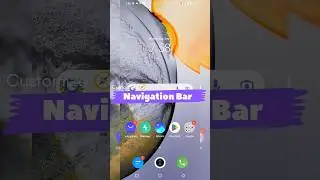 How to customize navigation 🧭 bar in 5 minute #shorts #technology