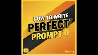 How to write Better prompts !What is bad and Good promptsHow to Write PERFECT AI Prompts |