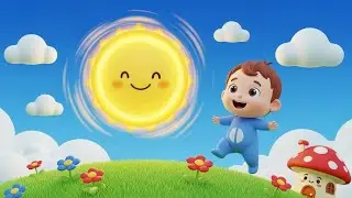 Shapes in the Sky Song for Kids | Learn Shapes, Colors & Fun Nursery Rhymes ☁️🔺🔵🎶