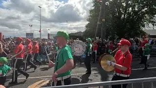 Carrickfergus 12th of July Parade 2of2 the Return Parade, on 2024.