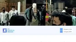 Youths Form Human Chain To Protect Hindu Temple Amid Bengaluru Violence