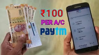 Get Rs100 Paytm cash Per Account with New Promo Code August 2018