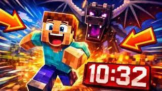Speed Running Minecraft Blind for the First Time | FULL VOD