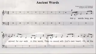 Ancient Words | SATB | Piano Accompaniment
