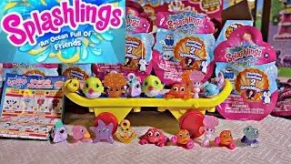 SPLASHLINGS Blind Bags Wave 1 Figures Review: Super Treasure, Ultra Rare & Rare Splashlings Unboxing