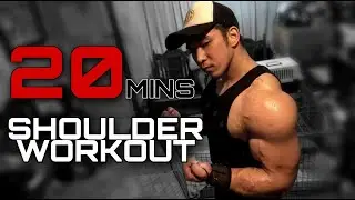 20 MINUTE SHOULDER WORKOUT (DUMBBELLS ONLY) | HOME WORKOUT