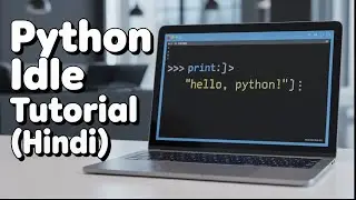 Part-2 How to Use Python IDLE | Run Your First Python Program (Hindi)