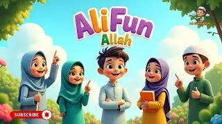 alifun allah ba baitullah | arabic alphabet nasheed in 3d animation