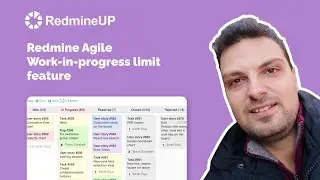 Work-in-progress limit feature of the Agile plugin in Redmine