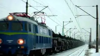 ET22-694 z eszelonem , Nisko