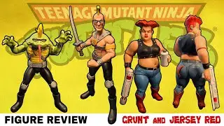 TMNT 2pk from NECA featuring Grunt and Jersey Red