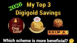 2026 Top 3 digigold saving scheme 🤩🙌/POTHYS vs GRT vs BHIMA/Benefits & drawbacks which is best🤔