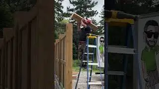 Custom Fence Design #fencingsolutions #construction #securityfence #fencesolutions