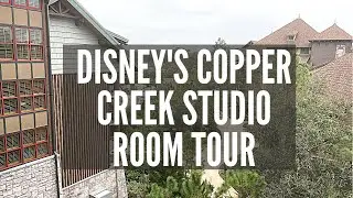Copper Creek Deluxe Studio Room Tour | Wilderness Lodge DVC