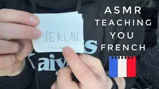 ASMR Teaching You French Slang (Verlan) | Tapping, Soft Spoken & Whispered (lo-fi)