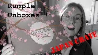 Japan Crate Unboxing! - August 2019