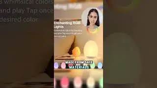 JolyWell Night Light Review: Perfect for Kids & Babies! 🌈✨