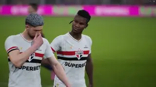 PARTIDA MALUCA NO EFOOTBALL 2025 - BARCELONA VS SÃO PAULO!