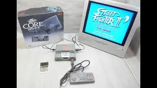 PC Engine Core Grafx + Street Fighter 2