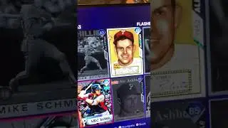 MLB THE SHOW COLLECTION!!!!!!!  LIVE SERIES TROUT AND JUDGE!!!!!