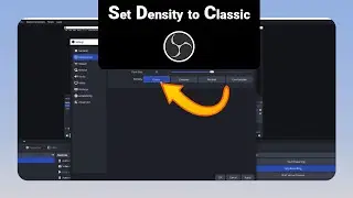 How to Set Density to Classic on OBS Studio [NEW]