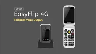 Olitech EasyFlip 4G - Voice Output via TalkBack