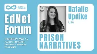 EdNet Forum: Prison Narratives with Natalie Updike