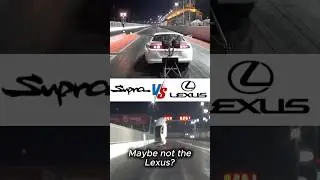 Lexus IS F Twin Turbo vs Toyota Supra &ndash; Ends in SHOCKING Crash! 😱 Watch Till the End!