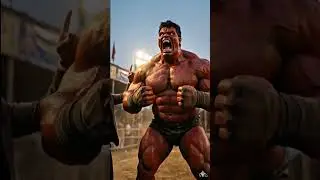 #green HULK vs #read HULK