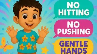 Gentle Hands song | Toddler Learning | Educational Rhymes | Kids learning | Vihoo