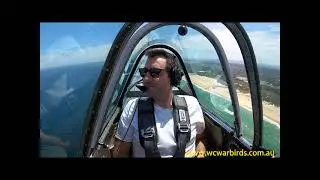 Ben's Awesome Yak-52 Warbird Flight over The Hunter Valley - Jamie Riddell and Wine Country Warbirds