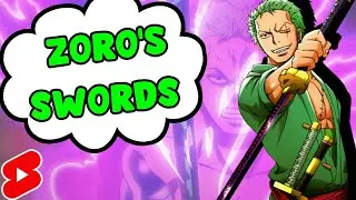 All 5 Of Zoro's Swords: Ranks & Meanings | Tekking101 Shorts