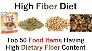 Food Items High Dietary Fiber Content