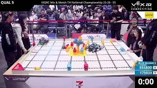 Hyper Bot CNX match qualify 5- VEXIQ Thailand National Championship 2026