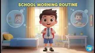 School Morning Routine | Gigi rhymes Routine Guide! | Koko Tv Nursery Rhymes