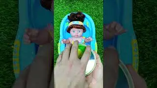 4 Minutes Satisfying Video Mixing Funny Candy ASMR & Make Up in 3 Bathtubs with Magic M&M's Slime